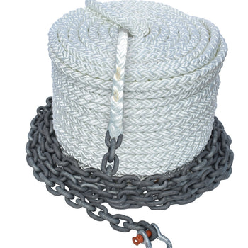 New England Ropes® - 1/2 D Nylon Anchor Line with Thimble